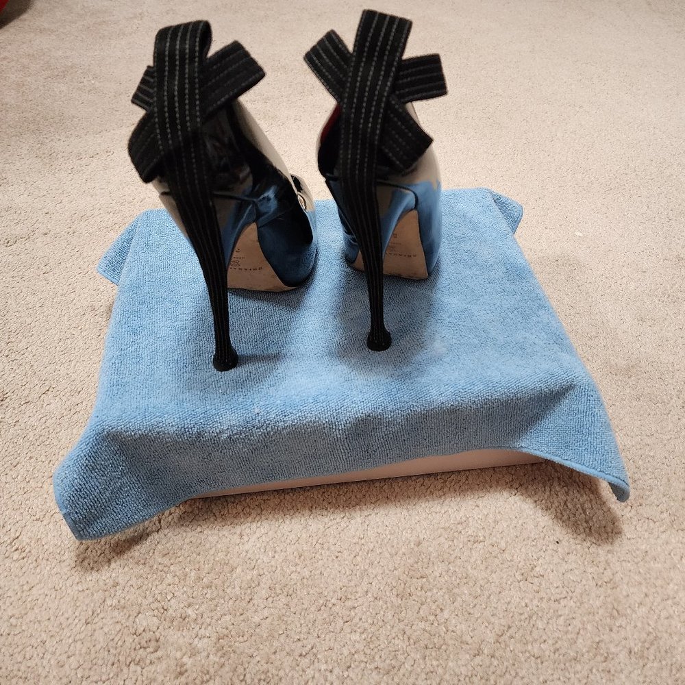 Womens Black Patent